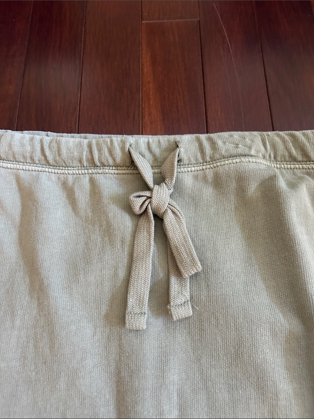 Thread & Supply Women's Green Drawstring Midi Skirt - Picture 4 of 7